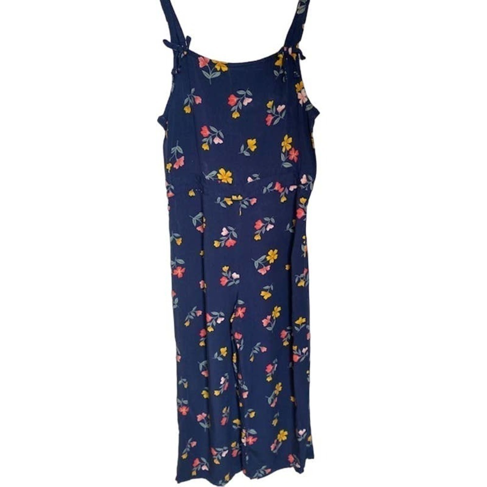 Carter's Kids Girls Romper Sz 7 Navy Floral